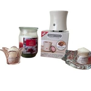 New Candles and Used Candle Warmer